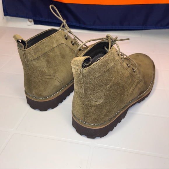 Kenneth Cole New York Men’s Lug Xury Silver Technology Boots Green Size 7M new main image 6